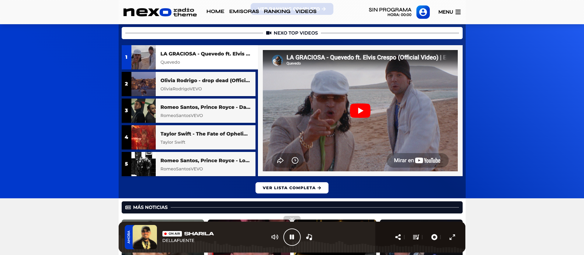 listavideos